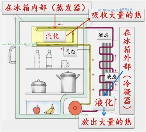 冰箱運作原理|冰箱的原理是什么？怎么制冷？